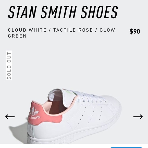 stan smith tactile rose